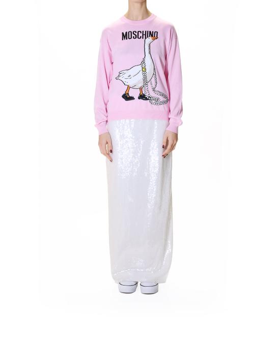 26SS 모스키노 스웨터 0918 0502 3224 ROSA - MOSCHINO