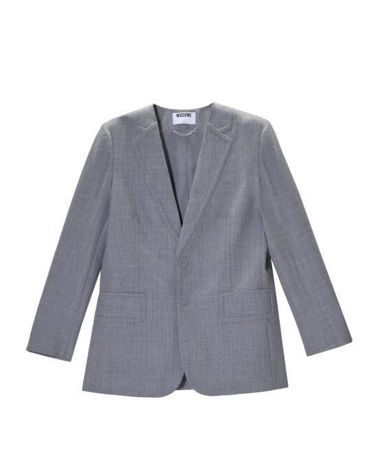 26SS 모스키노 수트 자켓 0510 0522 0497 GRIGIO