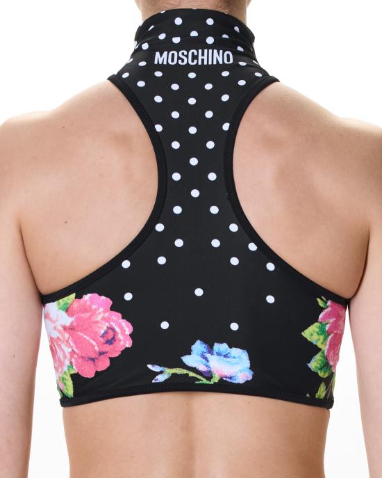 26SS 모스키노 비키니 수영복 4205 0577 3224 NERO MULTI - MOSCHINO