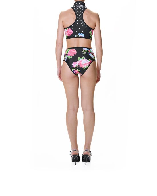 26SS 모스키노 비키니 수영복 4205 0577 3224 NERO MULTI - MOSCHINO