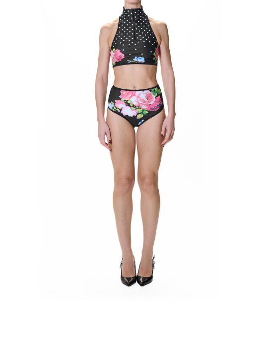 26SS 모스키노 비키니 수영복 4205 0577 3224 NERO MULTI - MOSCHINO