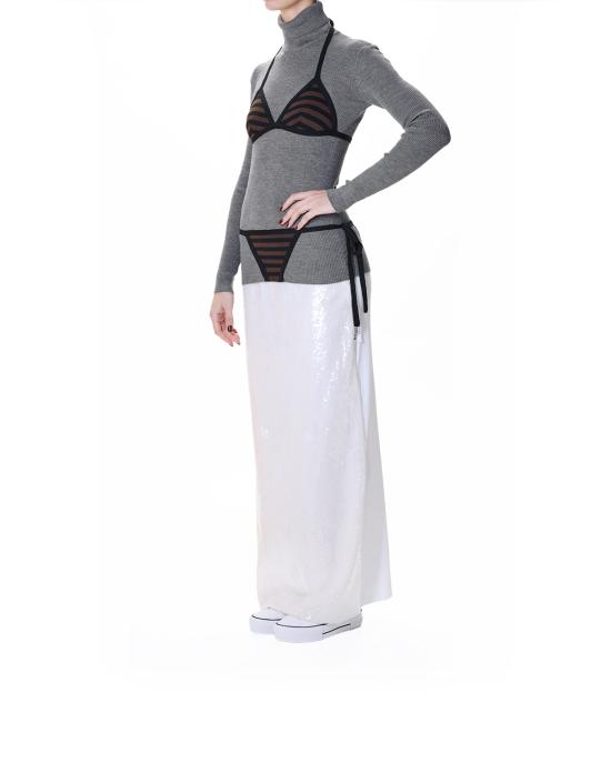 26SS 모스키노 터틀넥 0927 0500 2497 GRIGIO MULTI - MOSCHINO