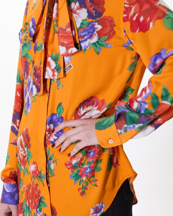 26SS 모스키노 셔츠 0215 0563 2124 ARANCIONE MULTI - MOSCHINO