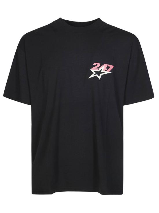 26SS 247 REPRESENT 반팔 티셔츠 247M100141 NERO