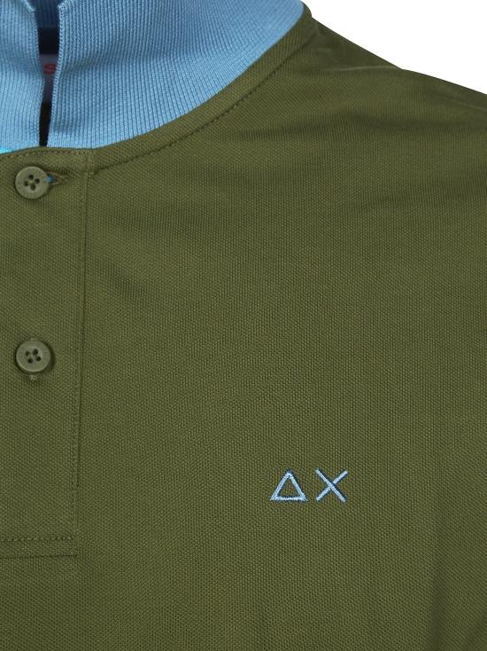 26SS 썬 68 폴로 티셔츠 A36116 37 VERDE - SUN 68