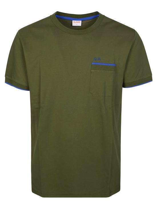 26SS 썬 68 반팔 티셔츠 T36119 37 VERDE