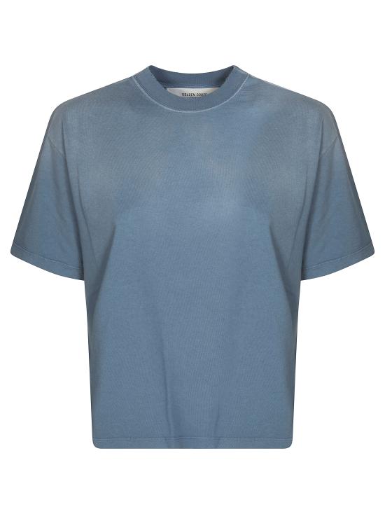 26SS 골든구스 반팔 티셔츠 GWP01874P001773 50813 BLU