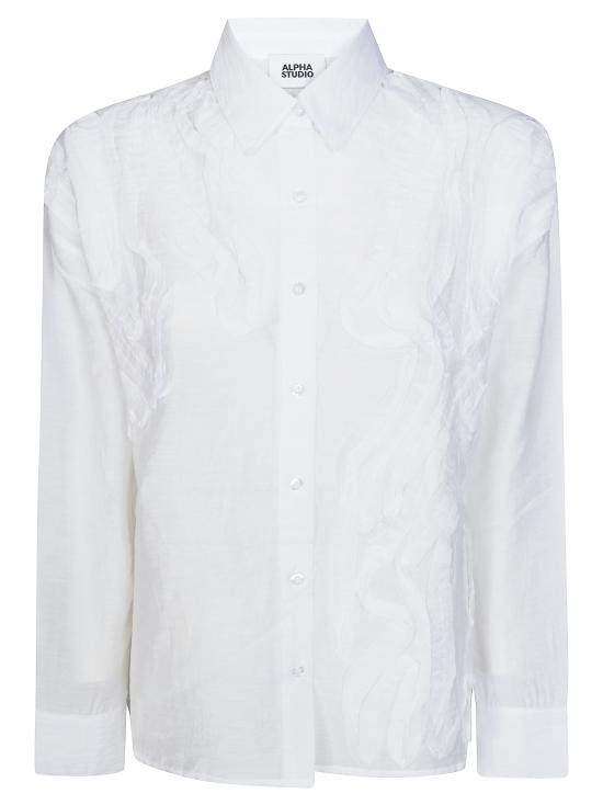 26SS 알파스튜디오 셔츠 AD6443L 2000 BIANCO