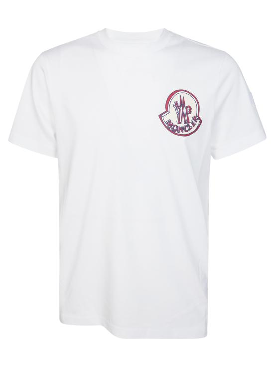 26SS 몽클레어 반팔 티셔츠 L10918C0003489B8U 00A BIANCO