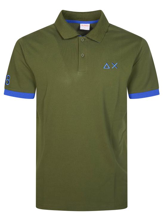 26SS 썬 68 폴로 티셔츠 A36121 37 VERDE