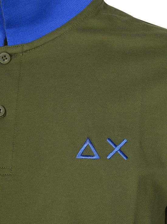 26SS 썬 68 폴로 티셔츠 A36121 37 VERDE - SUN 68