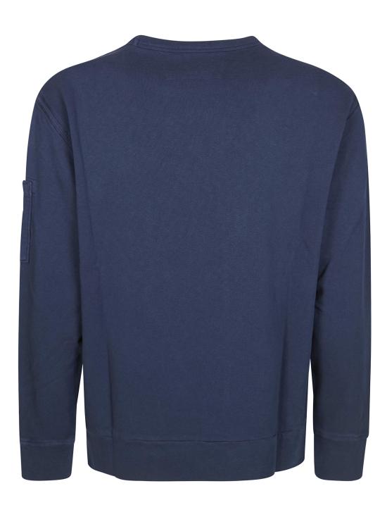 26SS 씨피 컴퍼니 스웨터 20CMSS207A110337O 889 BLU - C.P. COMPANY