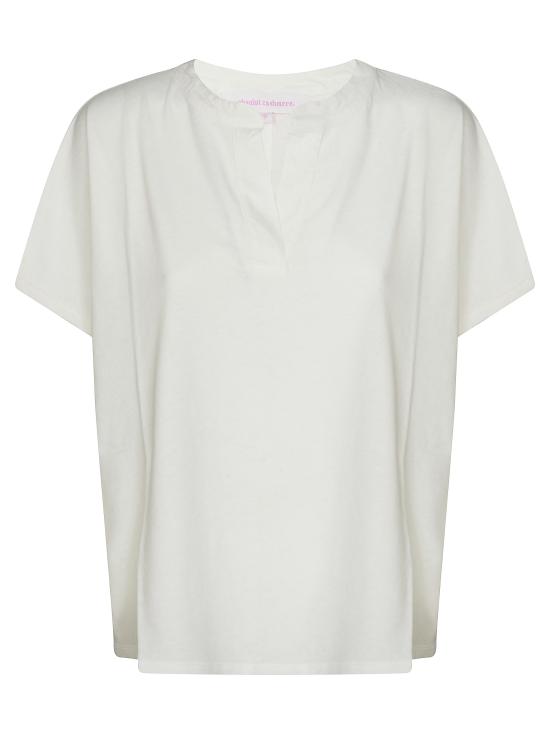 26SS 앱솔루트 캐시미어 폴로 티셔츠 AF8V000COP000 WHITE BIANCO