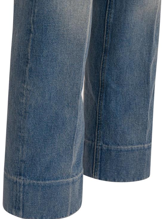 26SS 발렌티노 가라바니 데님 팬츠 7B3DD20G9HC558 Light blue - VALENTINO GARAVANI