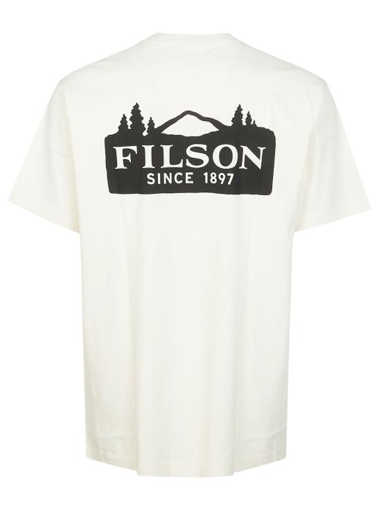 26SS 필슨 반팔 티셔츠 FMTEE0134K0260 100 BIANCO - FILSON