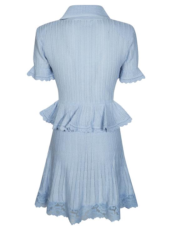 26SS 셀프 포트레이트 미디 원피스 SS26049SABL BLUE - SELF PORTRAIT