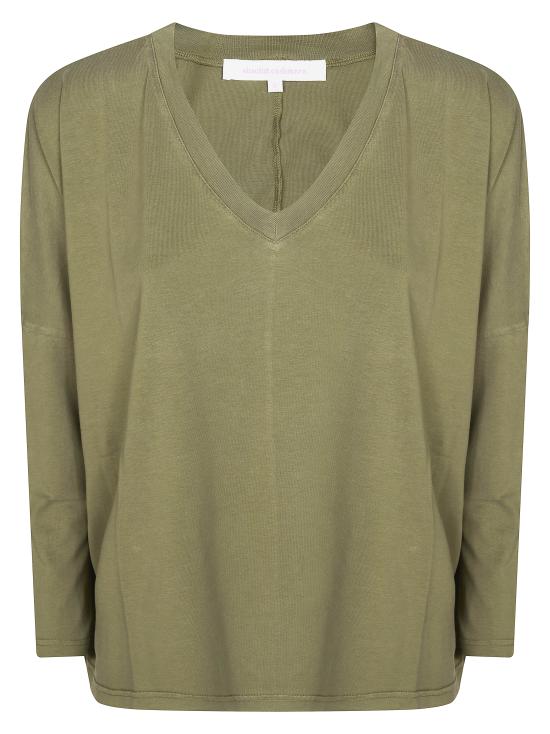 26SS 앱솔루트 캐시미어 반팔 티셔츠 AF8A000LYP000 BURNT OLIVE VERDE