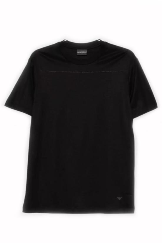 26SS 엠포리오 아르마니 반팔 티셔츠 EM006691 AF10017UC001 Black