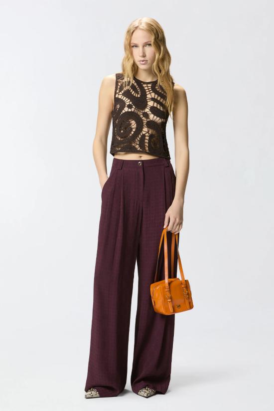 26SS 핑코 민소매 티셔츠 106438A354M05 Brown - PINKO