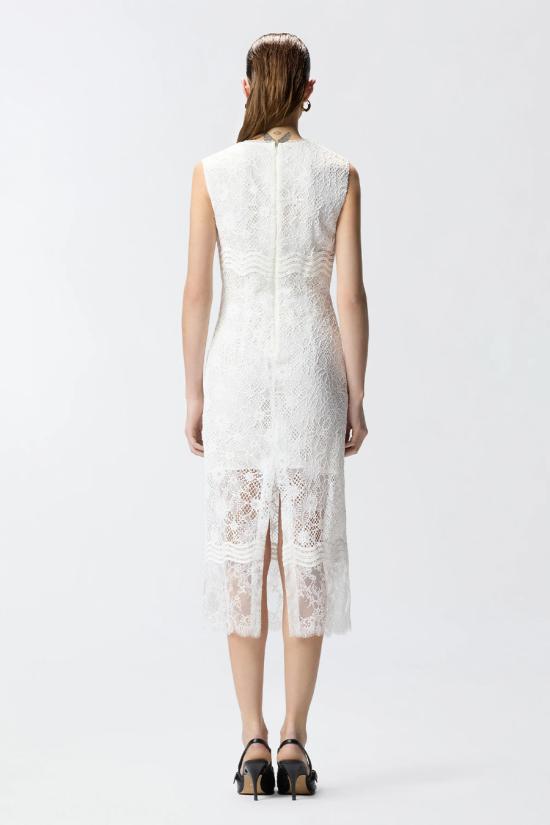 26SS 핑코 미디 원피스 106660A381Z05 White - PINKO