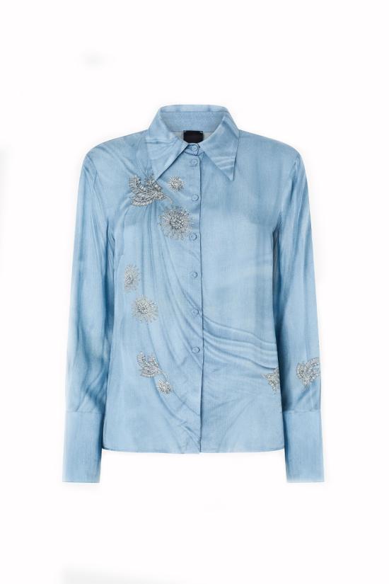 26SS 핑코 셔츠 106211A37NF15 Sky