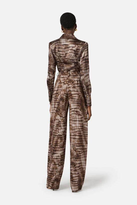 26SS 엘리자베타프랜치 셔츠 CA13161E2644 Brown - ELISABETTA FRANCHI