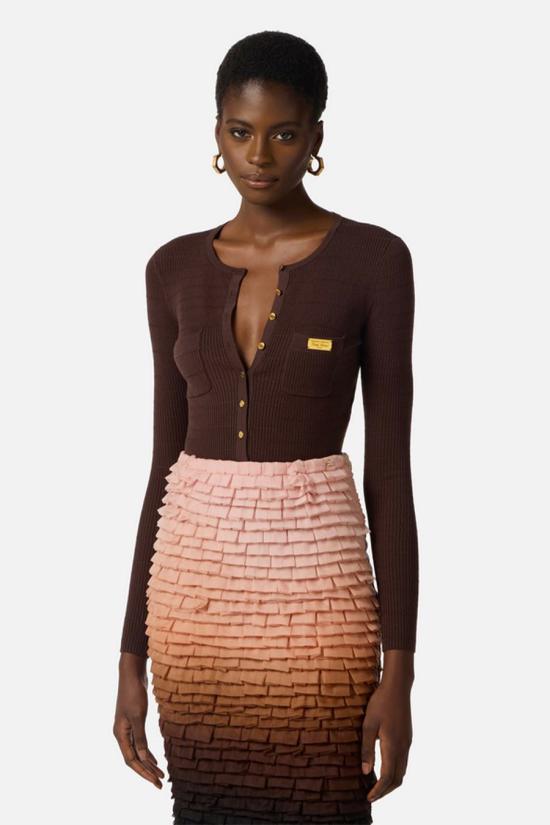 26SS 엘리자베타프랜치 스웨터 MK88B61E2644 Brown - ELISABETTA FRANCHI