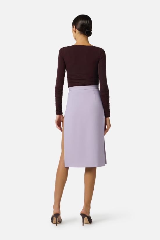 26SS 엘리자베타프랜치 스웨터 MD02962E2644 Brown - ELISABETTA FRANCHI