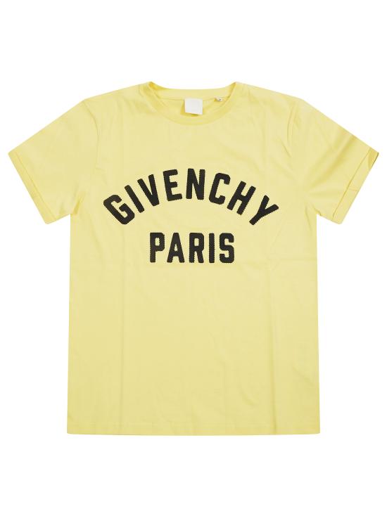 26SS [키즈] 지방시 티셔츠 H31109 524 GIALLO