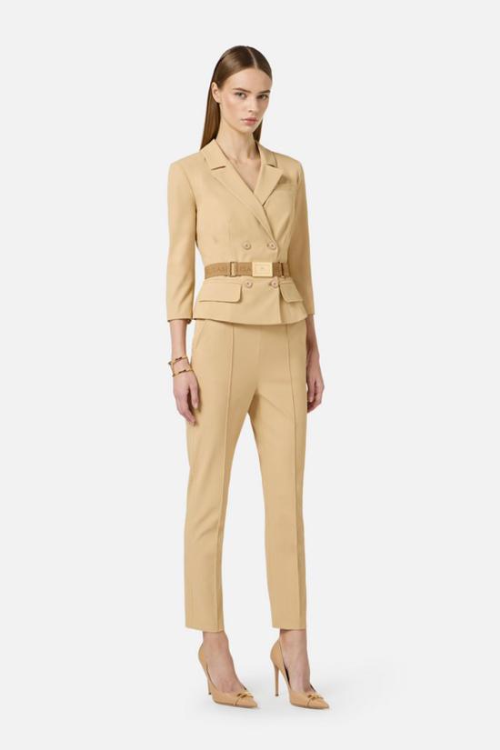 26SS 엘리자베타프랜치 레깅스 PA13261E2470 Camel - ELISABETTA FRANCHI