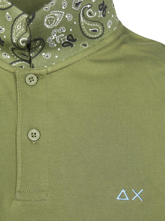 26SS 썬 68 폴로 티셔츠 A36115 37 VERDE - SUN 68