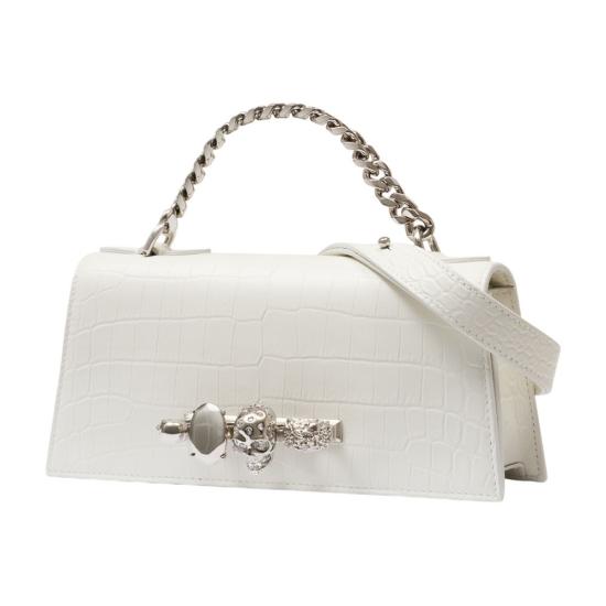 26SS 알렉산더 맥퀸 크로스백 8661381HBT29013 WHITE - ALEXANDER MCQUEEN