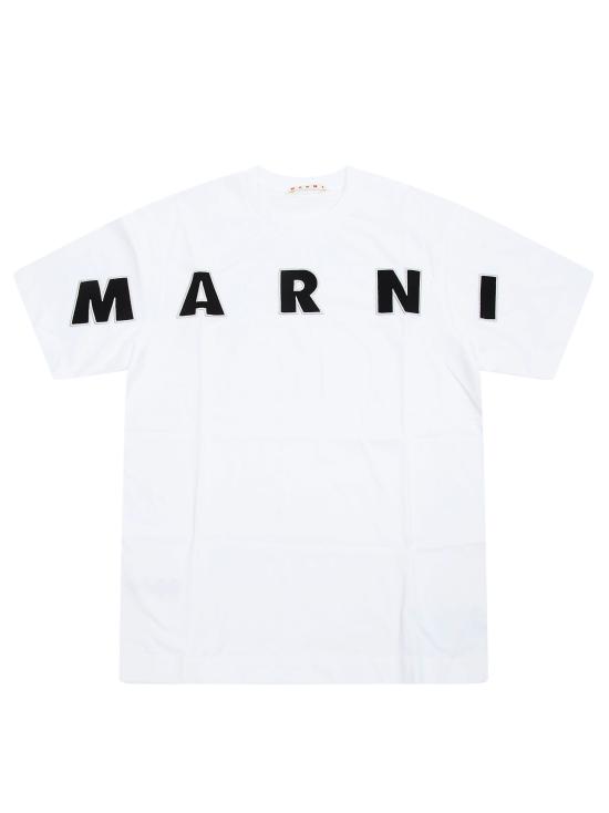 26SS [키즈] 마르니 티셔츠 M01265 M0ORF 0M100 BIANCO