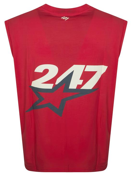 26SS 247 REPRESENT 민소매 티셔츠 247M100136 12 ROSSO - OTHER BRANDS