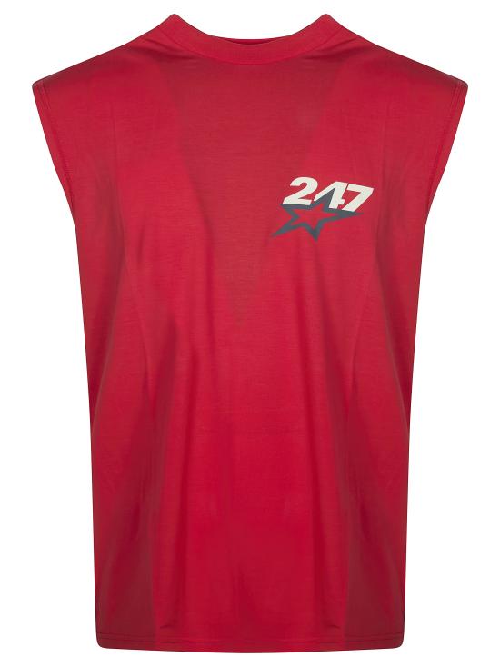 26SS 247 REPRESENT 민소매 티셔츠 247M100136 12 ROSSO