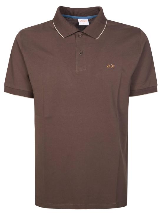 26SS 썬 68 폴로 티셔츠 A36111 08 MARRONE