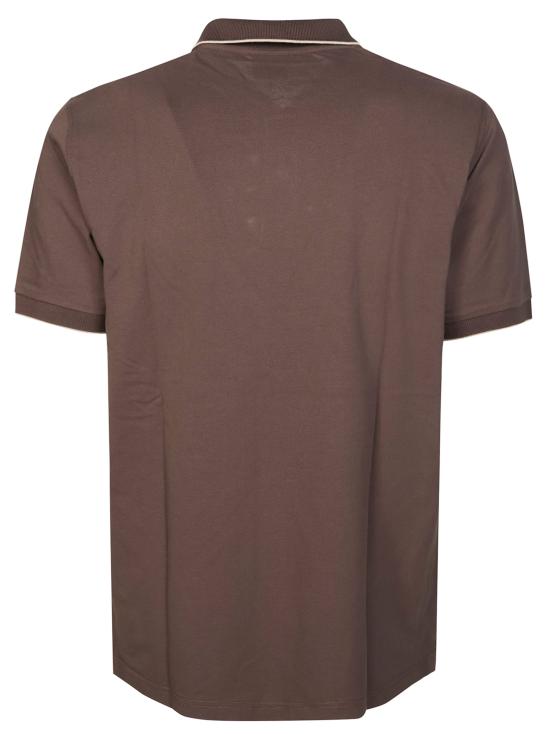 26SS 썬 68 폴로 티셔츠 A36111 08 MARRONE - SUN 68