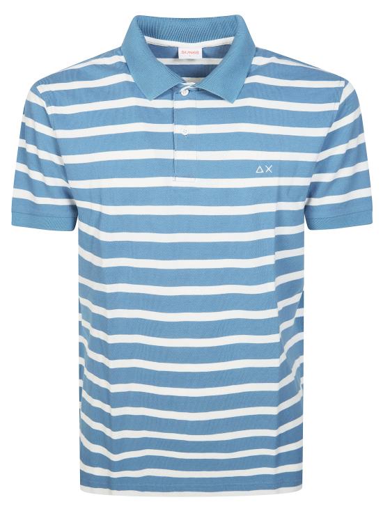 26SS 썬 68 폴로 티셔츠 A36128 5631 BLU