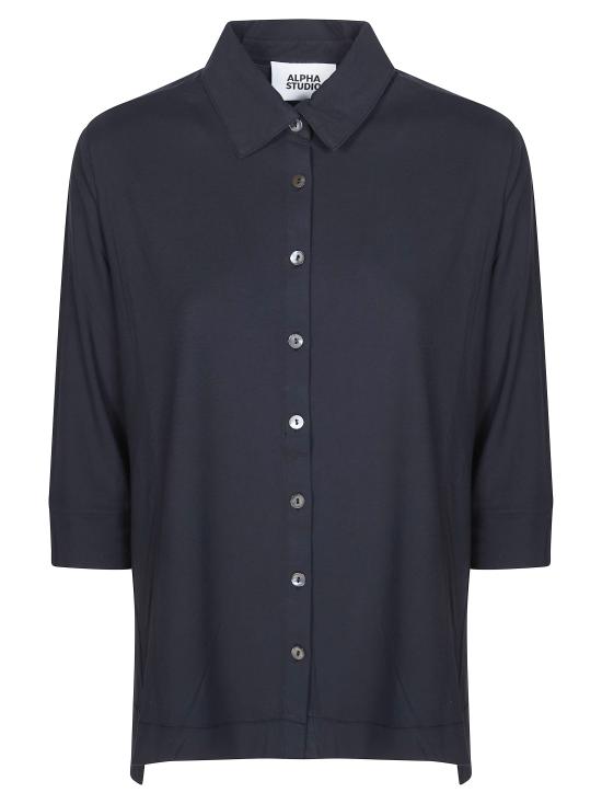 26SS 알파스튜디오 셔츠 AD6455L 2001 BLU