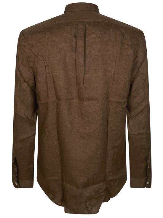 26SS 폴로 랄프로렌 긴팔 셔츠 710968915500 CHESTNUT MARRONE - POLO RALPH LAUREN