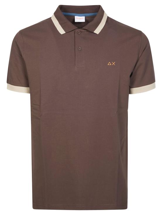 26SS 썬 68 폴로 티셔츠 A36112 08 MARRONE