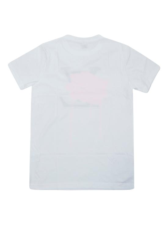 26SS 블랙 스코어 반팔 티셔츠 BSMCCLVCROSSCOL WHITE BIANCO - BLACK SCORE