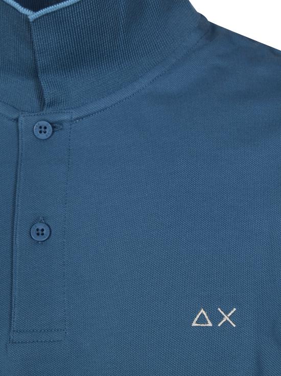 26SS 썬 68 폴로 티셔츠 A36111 80 BLU - SUN 68