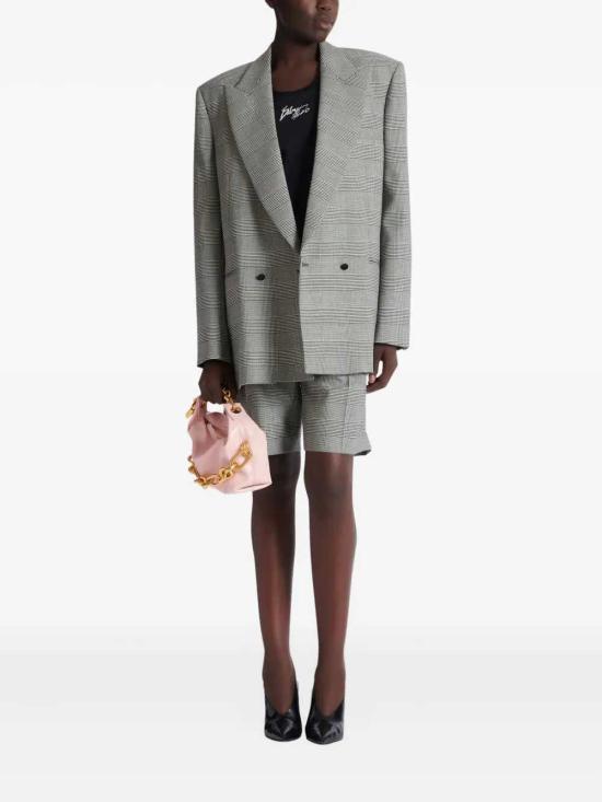 26SS 발망 민소매 티셔츠 GF1EB075BD40 EAB NOIR BLANC EAB - BALMAIN