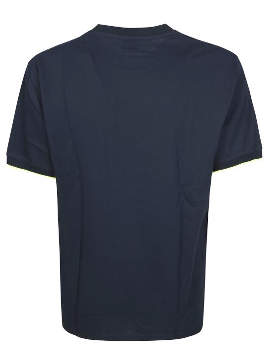 26SS 썬 68 반팔 티셔츠 T36119 07 BLU - SUN 68