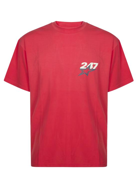 26SS 247 REPRESENT 반팔 티셔츠 247M100141 12 ROSSO