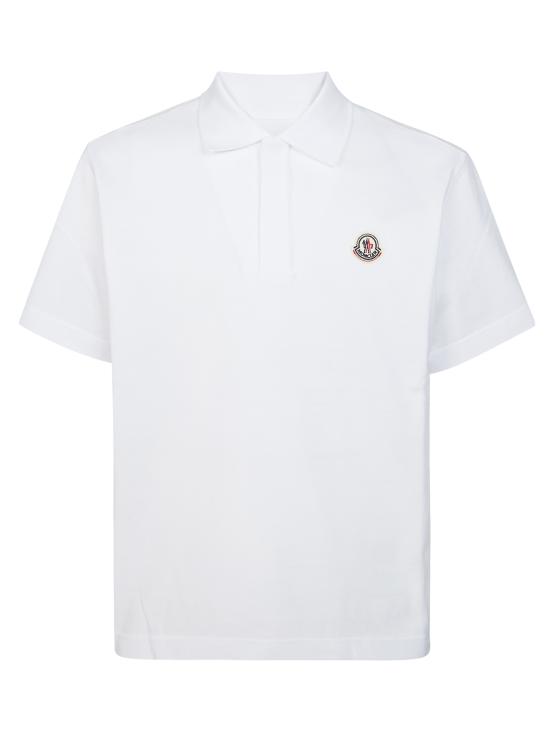 26SS 몽클레어 폴로 티셔츠 L10918A0002489A16 00A BIANCO