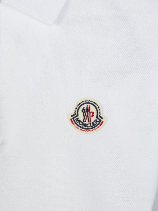 26SS 몽클레어 폴로 티셔츠 L10918A0002489A16 00A BIANCO - MONCLER