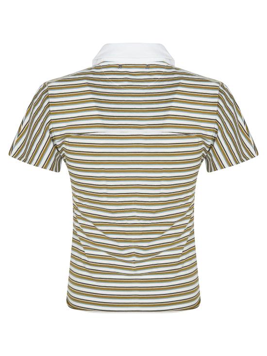 26SS 골든구스 폴로 티셔츠 GWP02189P002390 12364 BIANCO - GOLDEN GOOSE