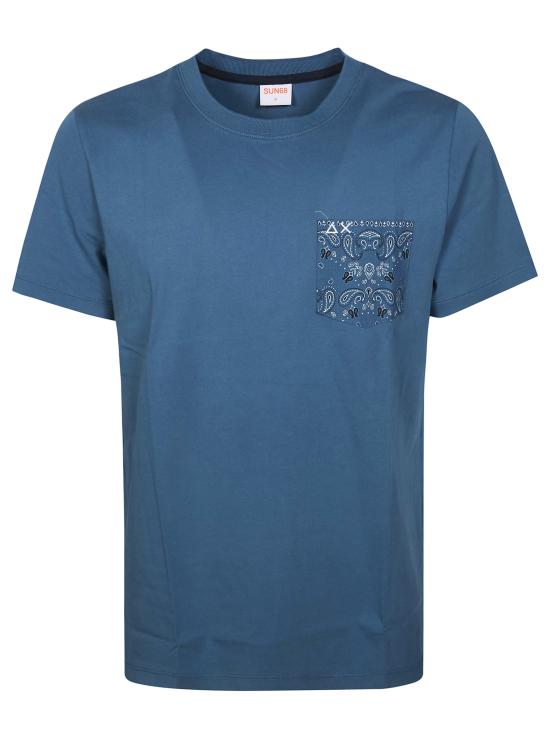 26SS 썬 68 반팔 티셔츠 T36103 80 BLU